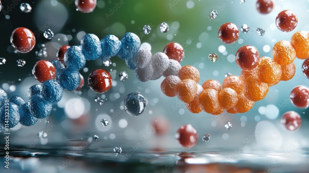Colorful Liquid Droplets in Motion Macro Photography of Vibrant Splashing Bubbles and Reflective Spheres Abstract dynamic and iridescent liquid forms with refractive Colorful Liquid Droplets in Motion Macro Photography of Vibrant Splashing Bubbles and Reflective Spheres Abstract dynamic and iridescent liquid forms with refractive