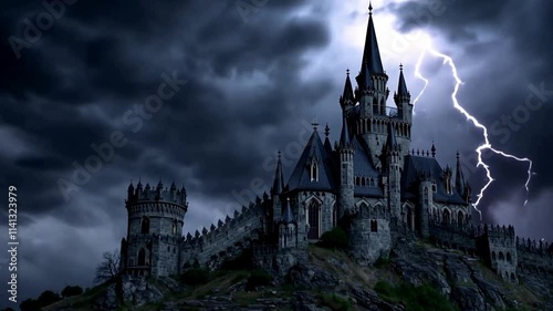 Wallpaper Mural church in the night sky Torontodigital.ca