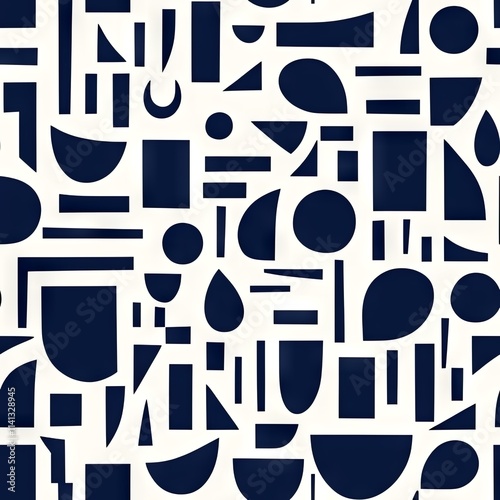 Colorful Abstract Seamless Geometric Pattern Background Texture Design Vector Print Wallpaper

