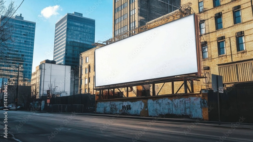 Large Horizontal Billboard in High-Traffic Area