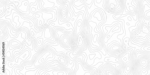Abstract pattern with lines seamless pattern and topography map and counter map. abstract sea map area space geometric line technology topo landscape grid map texture.