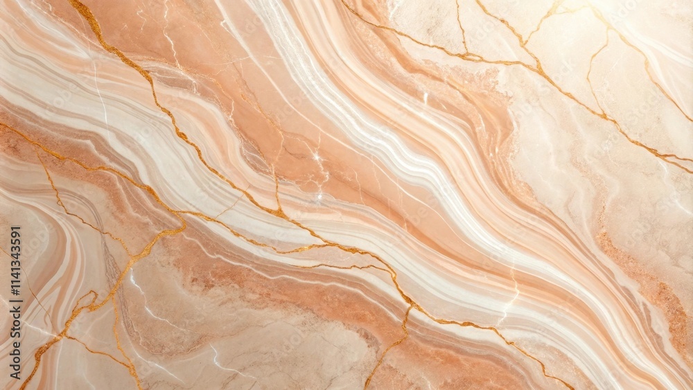 Swirling Marble Background in Peach Shades Swirling Marble Background in Peach Shades