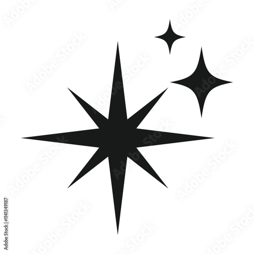 Wallpaper Mural Sparkle Star Design Torontodigital.ca