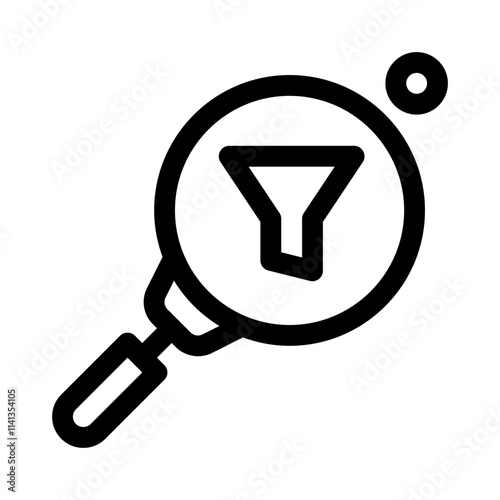 filter line icon