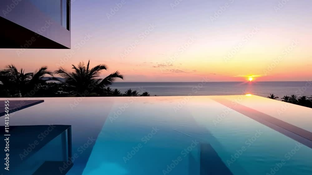 Golden light bathes the horizon as the sun dips below the waves, painting the sky with vibrant hues of orange and pink Golden light bathes the horizon as the sun dips below the waves, painting the sky with vibrant hues of orange and pink