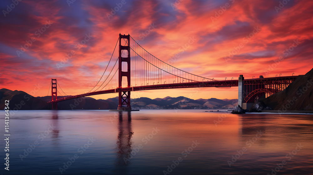 Dusk over River: A Panoramic Perspective of Architectural Mastery and Vibrant Skies Dusk over River: A Panoramic Perspective of Architectural Mastery and Vibrant Skies