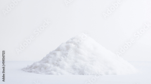 Powder Pile: A close-up of ...