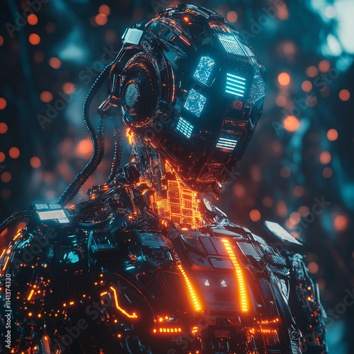 robot with technology