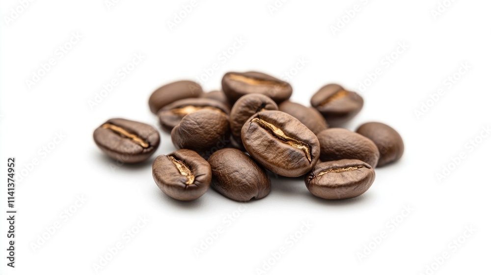 Close-Up of Roasted Coffee Beans Close-Up of Roasted Coffee Beans