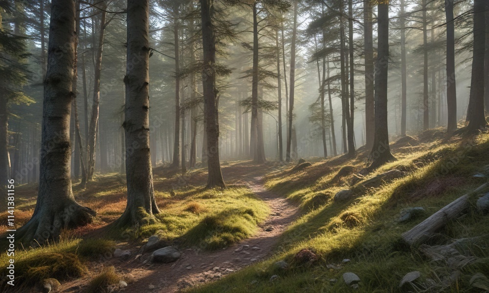 Obraz premium Detaillierte Luftaufnahme der Gemeinde Frauenau im bayerischen Wald, Frauenau, Dorf