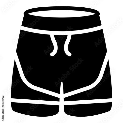 swimming trunks Solid icon