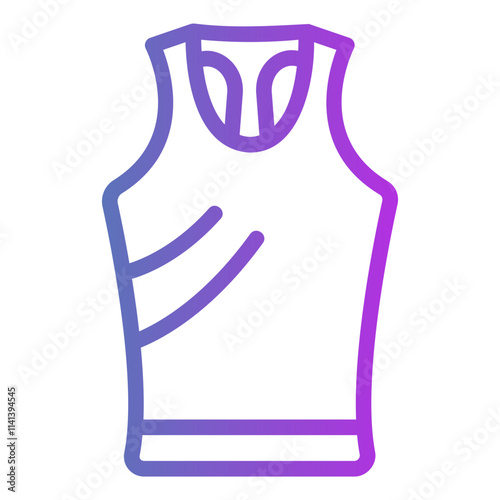 sleeveless Gradient icon