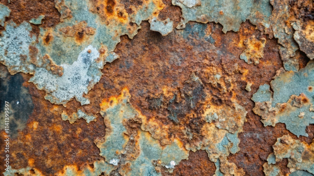 Abstract Rusty Metal Surface Texture Abstract Rusty Metal Surface Texture