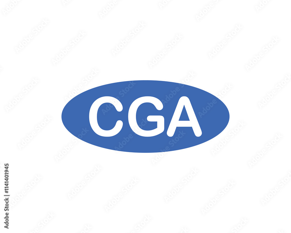 CGA logo design vector template. CGA CGA logo design vector template. CGA