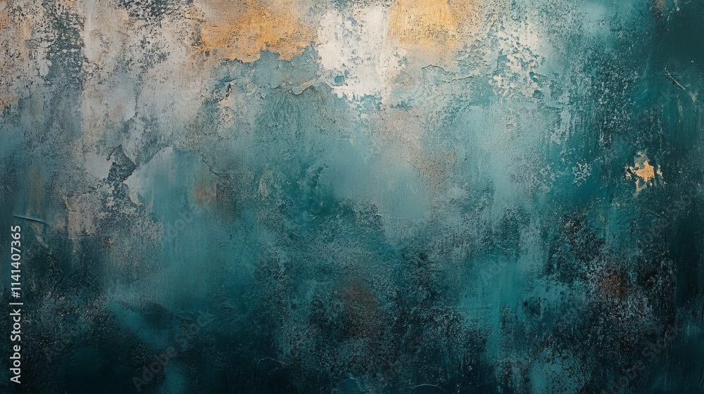 Obraz premium Textured painted concrete background with subtle color variations, ideal for design projects