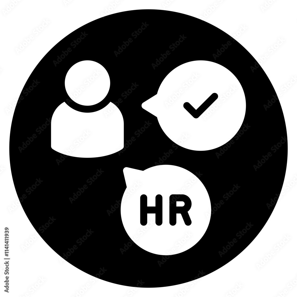 new hire glyph icon