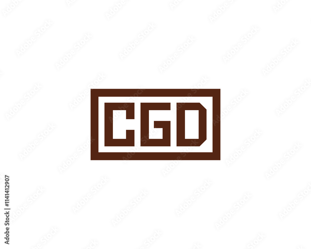 CGD logo design vector template. CGD CGD logo design vector template. CGD