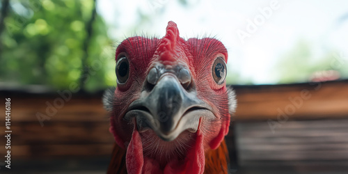 Wallpaper Mural Close-up portrait of a chicken Torontodigital.ca