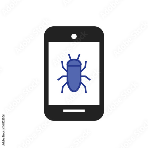 Security Icon Hacked Phone