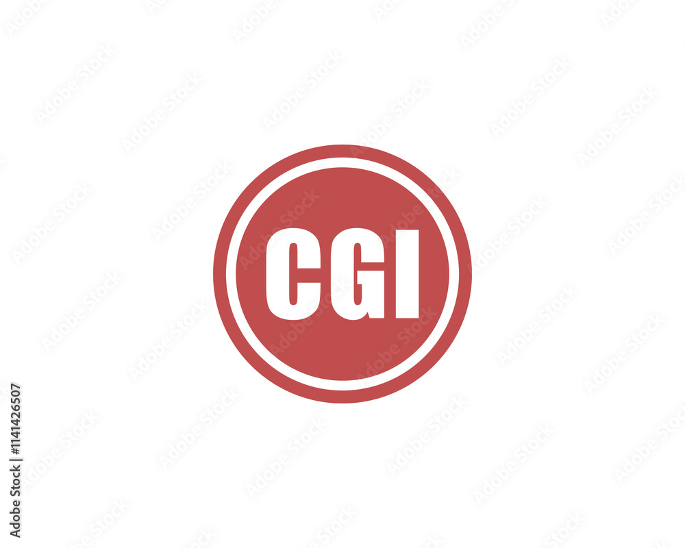 CGI logo design vector template. CGI CGI logo design vector template. CGI