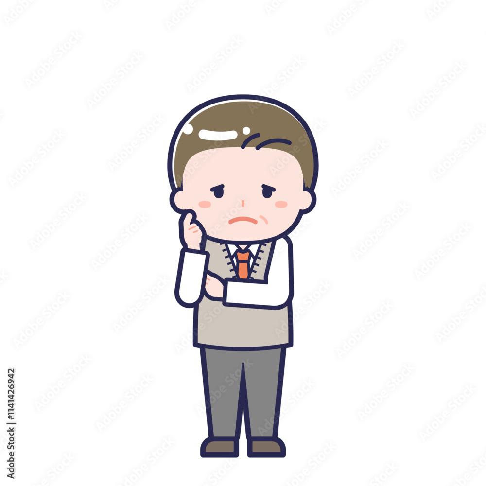 スーツ中年／男性 19