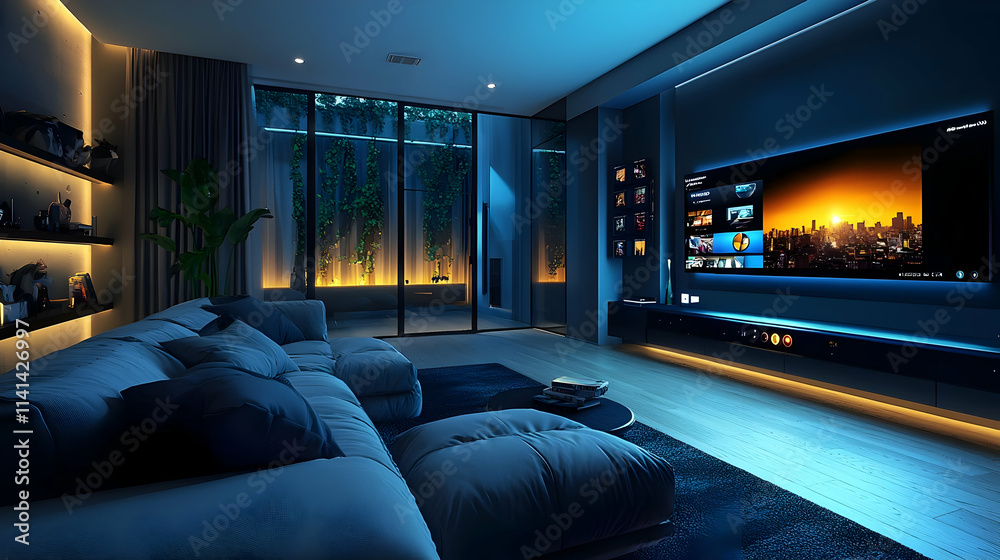 Modern Home Theater Design: Immersive Movie Nights Modern Home Theater Design: Immersive Movie Nights