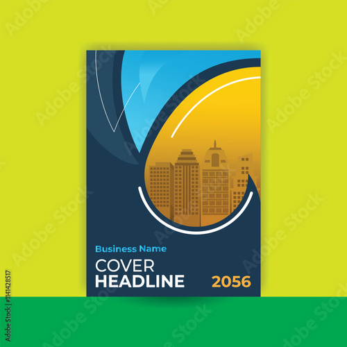 business report cover, flayer, pamphlet or for decoration,  finance report, annual report cover, promotion cover, brochure design