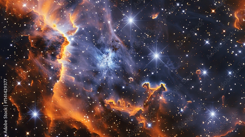 Theme stars nebula sky purple galactic background Theme stars nebula sky purple galactic background