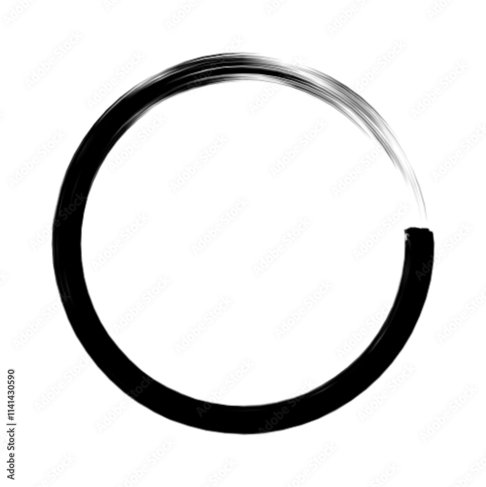 vector brush stroke circle of paint on white background. Ink hand drawn paint brush circle. Logo, label design element vector illustration. Black abstract circle. vector brush stroke circle of paint on white background. Ink hand drawn paint brush circle. Logo, label design element vector illustration. Black abstract circle.