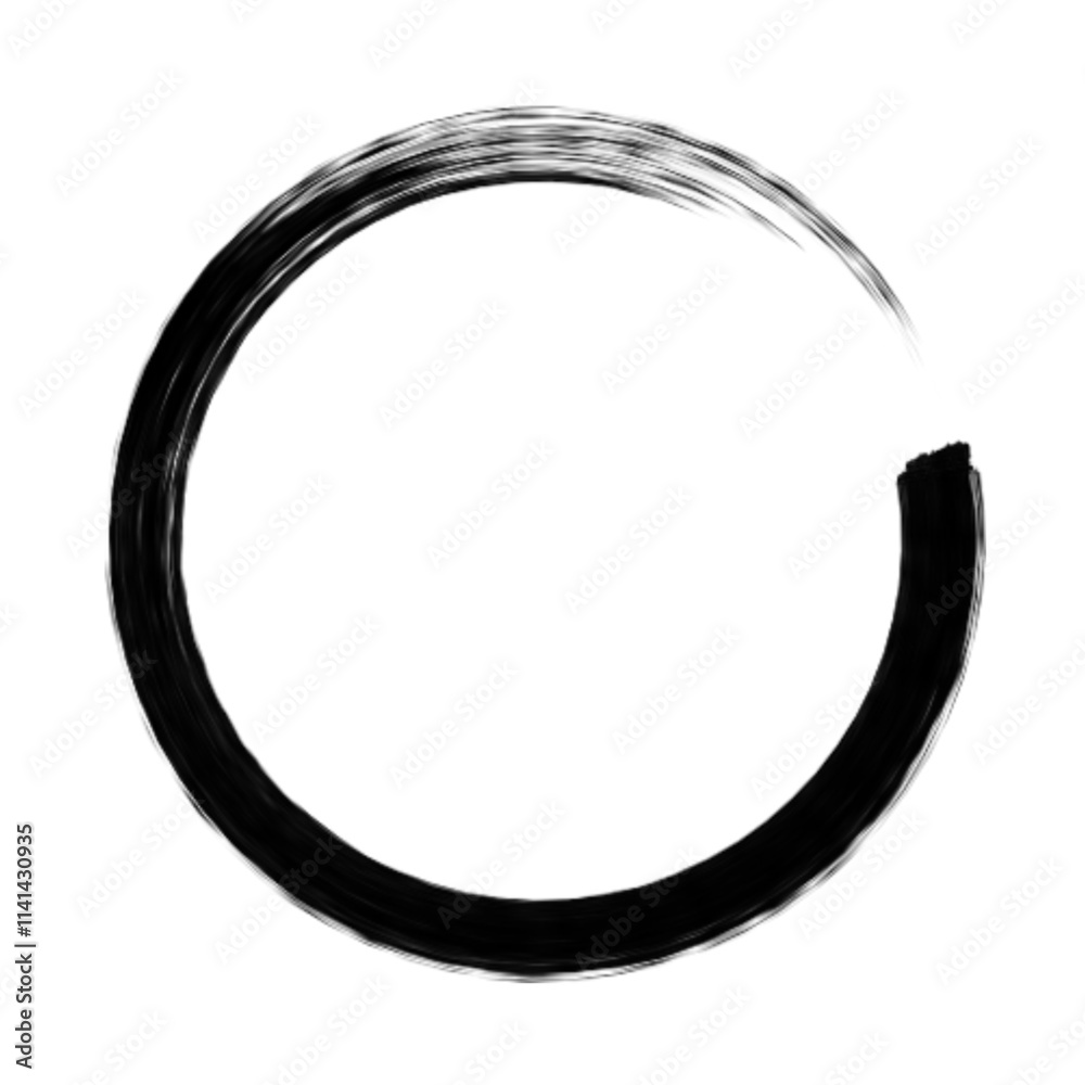 vector brush stroke circle of paint on white background. Ink hand drawn paint brush circle. Logo, label design element vector illustration. Black abstract circle. vector brush stroke circle of paint on white background. Ink hand drawn paint brush circle. Logo, label design element vector illustration. Black abstract circle.
