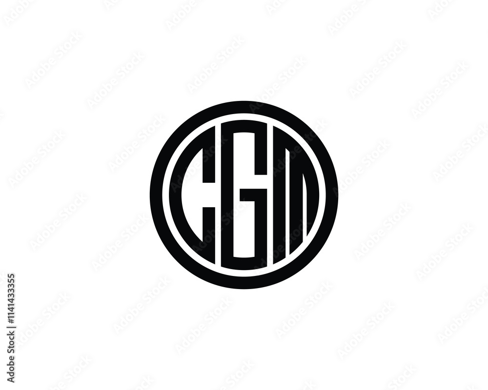 CGM logo design vector template. CGM CGM logo design vector template. CGM