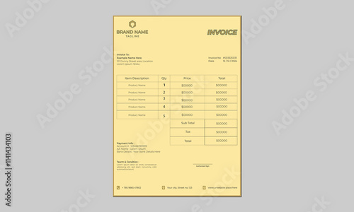 Professional Invoices That Reflect Your Business Identity Elevate Your Brand with Tailored Invoice Templates