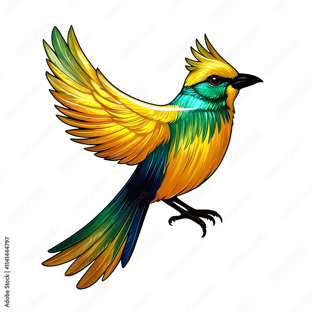 Obraz premium blue and yellow macaw