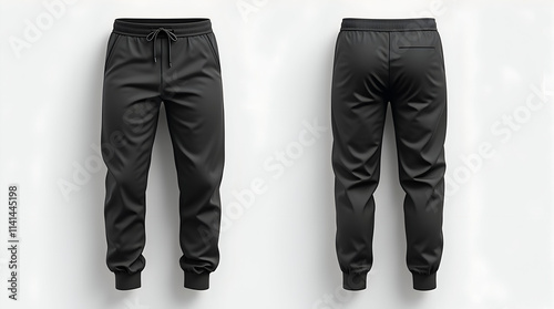 Stylish Black Sports Pants for Modern Athletes and Fitness Enthusiasts Designed for Comfort