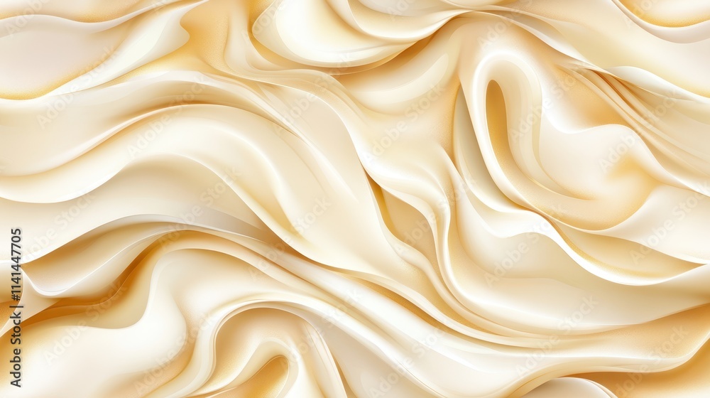 Abstract swirl pattern with warm beige, cream, and golden tones, creating a soft, fluid, and elegant marble-like texture. Abstract swirl pattern with warm beige, cream, and golden tones, creating a soft, fluid, and elegant marble-like texture.