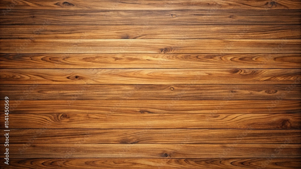 Naklejka premium Sleek tan medium wood with modern finish showcasing simple grain patterns, wood, texture, tan, medium, modern, finish