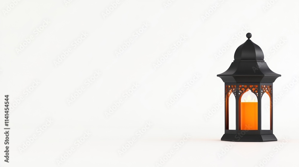 A decorative black lantern with an orange glow, symbolizing warmth. A decorative black lantern with an orange glow, symbolizing warmth.