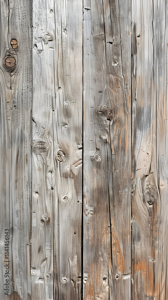 Weathered Wooden Background Texture with Natural Grains and Knots in Muted, Earthy Tones Weathered Wooden Background Texture with Natural Grains and Knots in Muted, Earthy Tones