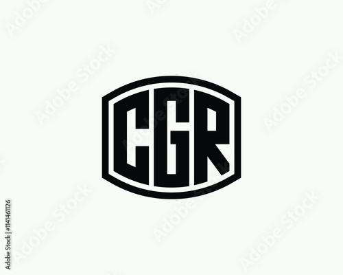 CGR Logo design vector template. CGR photo