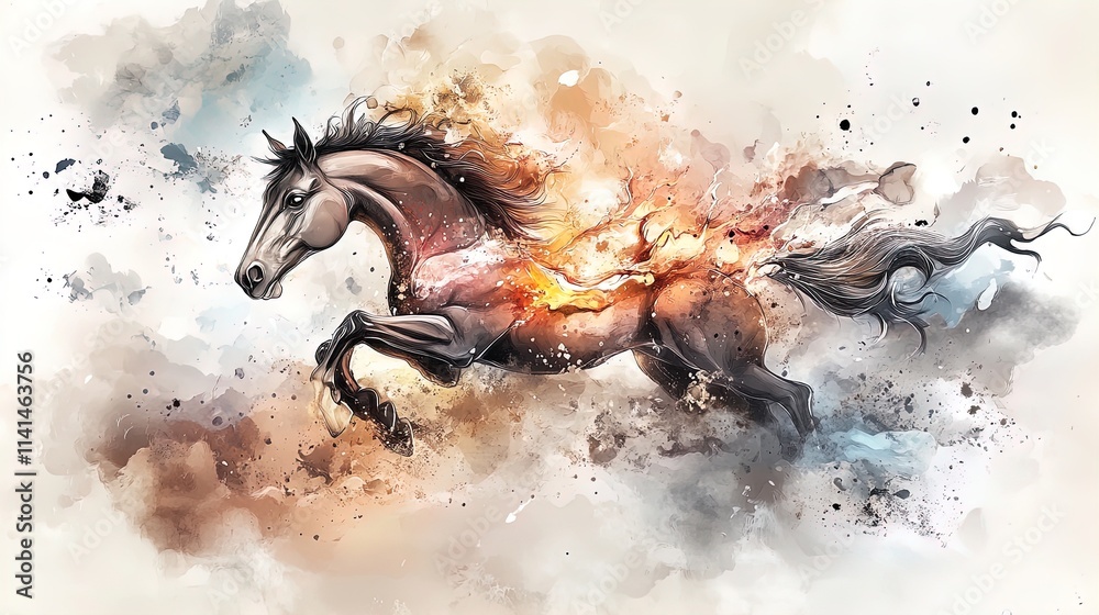 Molten Gold Galloping Horse: A Stunning Poster for Sports Interiors Showcasing Fluid Motion and Radiant Luxury with Intricate Metallic Details Molten Gold Galloping Horse: A Stunning Poster for Sports Interiors Showcasing Fluid Motion and Radiant Luxury with Intricate Metallic Details