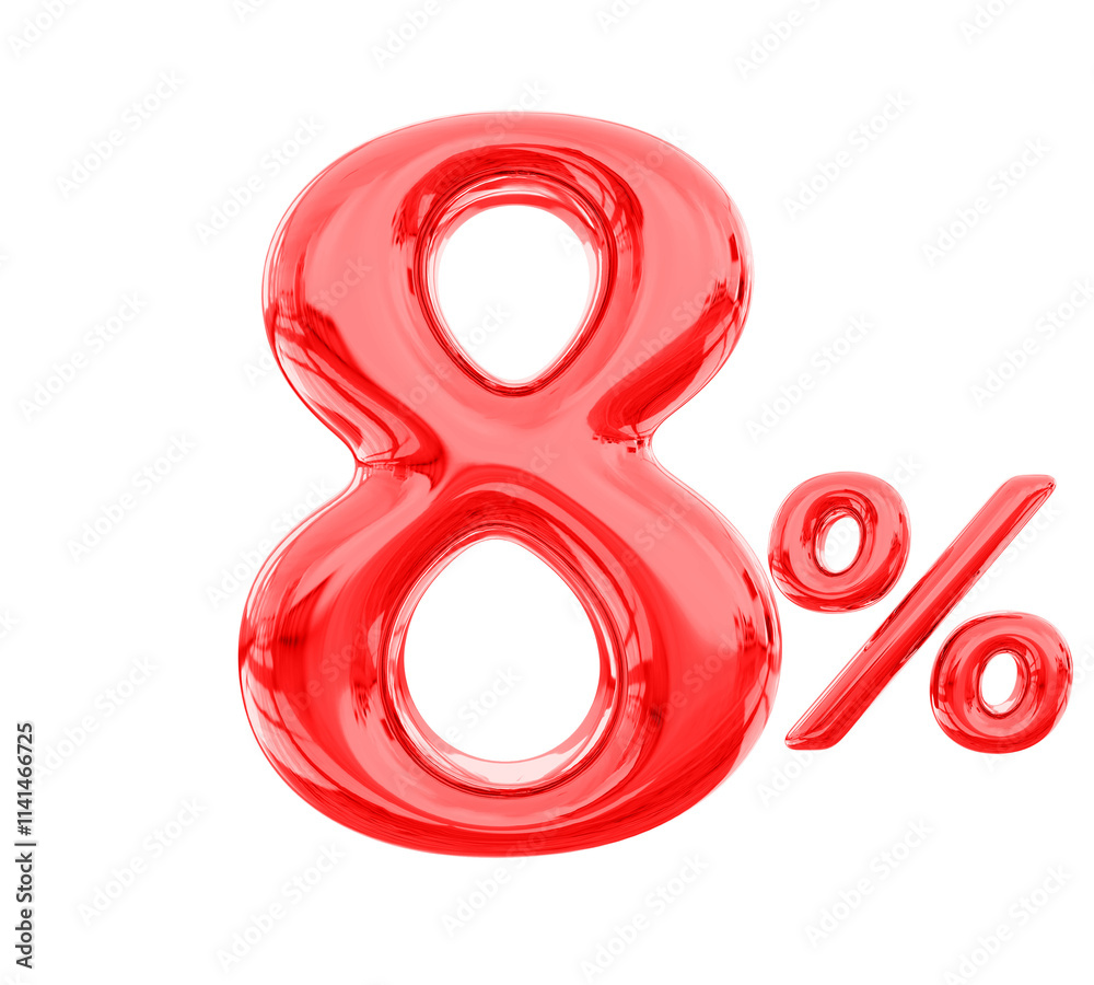 8 percent offer red 8 percent offer red