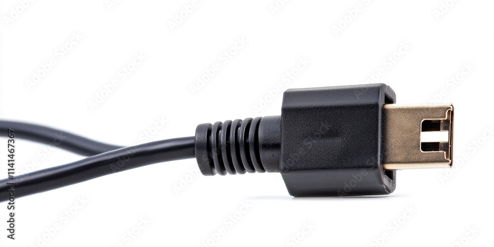 A power adapter cord used to connect devices to a power source. A power adapter cord used to connect devices to a power source.