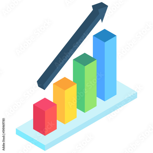 Performance isometric 3D color icon. use for modern concept, print, UI, UX kit, web and app development. Vector EPS 10, related to education, business, finance. Free Download Performance isometric 3D color icon. use for modern concept, print, UI, UX kit, web and app development. Vector EPS 10, related to education, business, finance. - GFXLoad