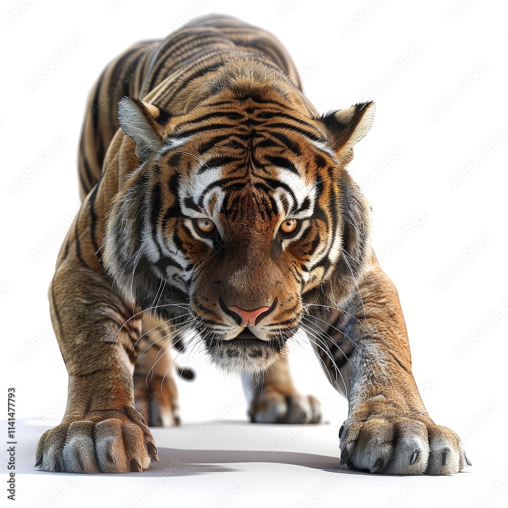 Fototapeta premium Majestic Bengal Tiger Close-Up