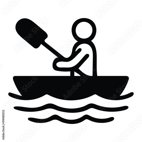 illustration of a person with a fishing rod