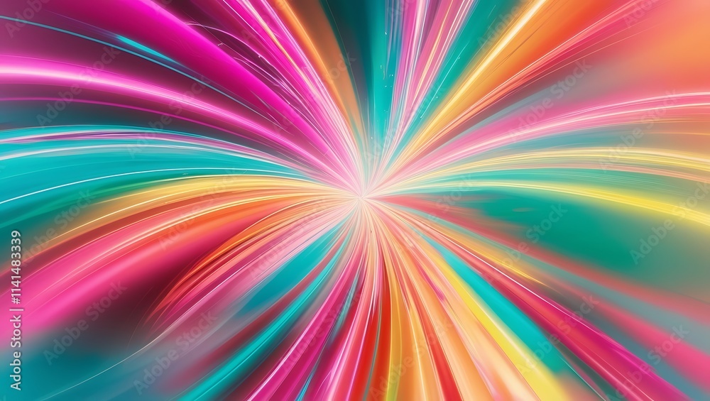 Vivid blurred colorful background