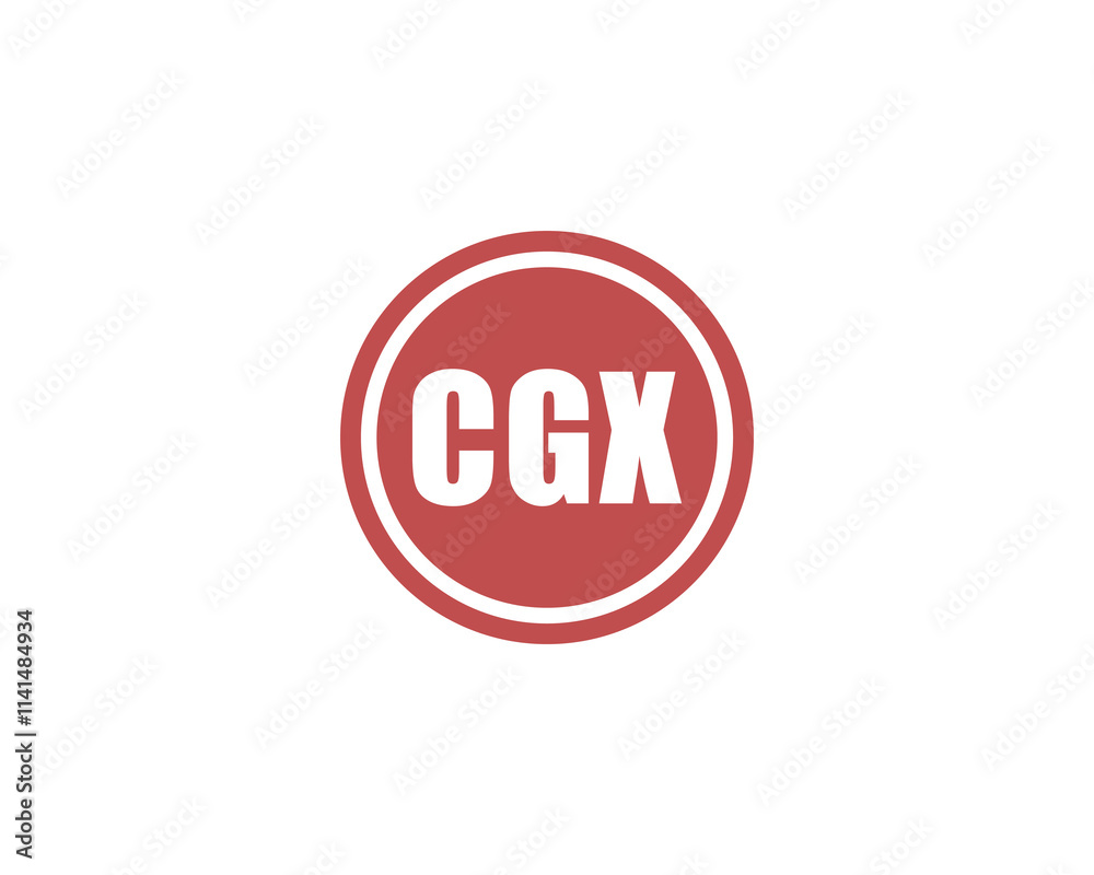 CGX Logo design vector template. CGX CGX Logo design vector template. CGX