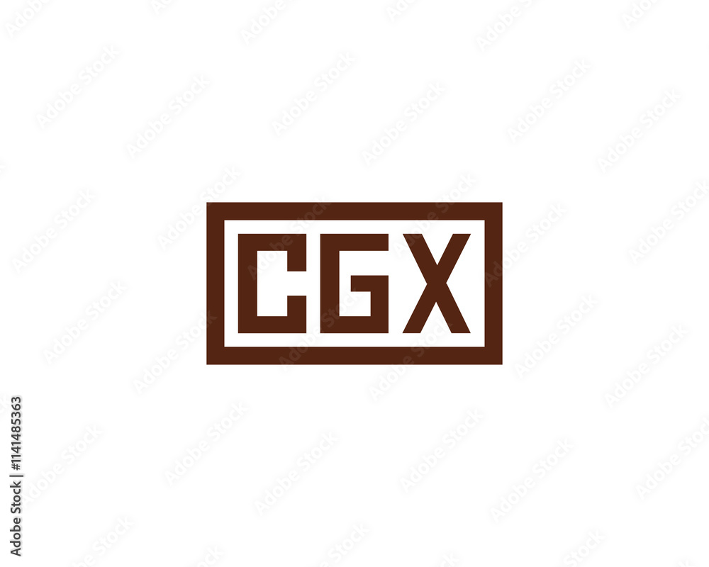 CGX Logo design vector template. CGX CGX Logo design vector template. CGX