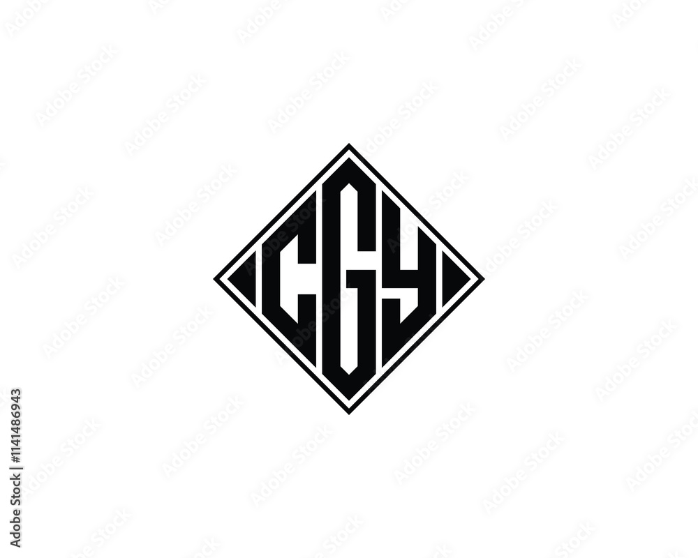 CGY logo design vector template. CGY CGY logo design vector template. CGY