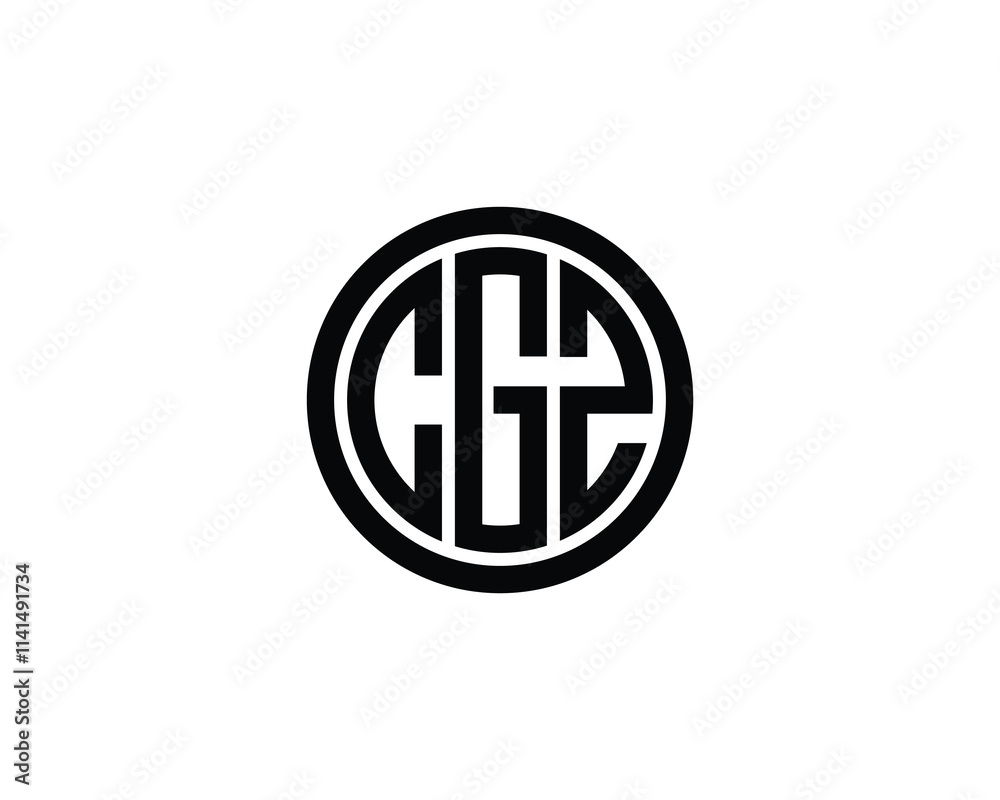 CGZ Logo design vector template. CGZ CGZ Logo design vector template. CGZ